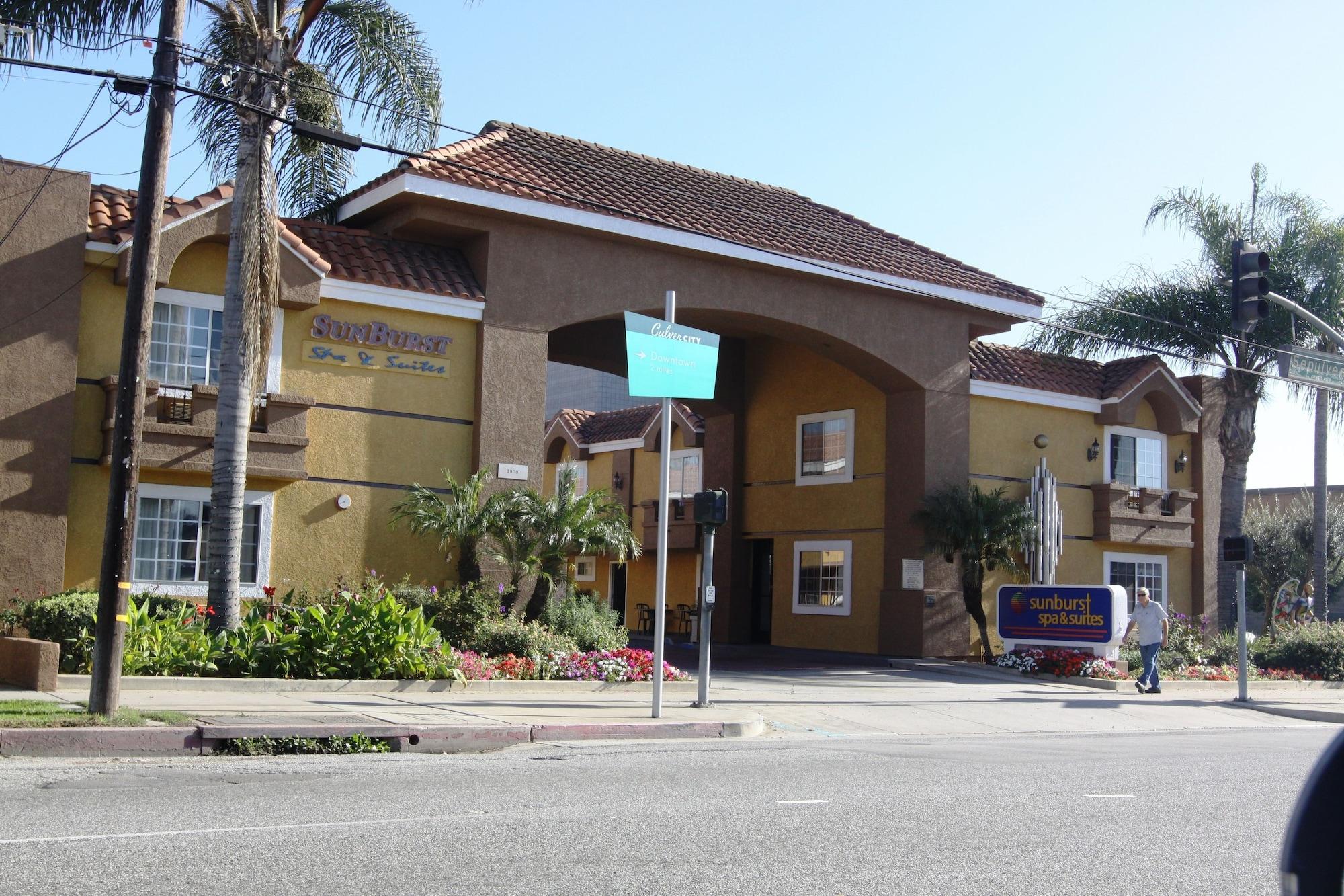 Sunburst Spa & Suites Motel Los Angeles Exterior foto