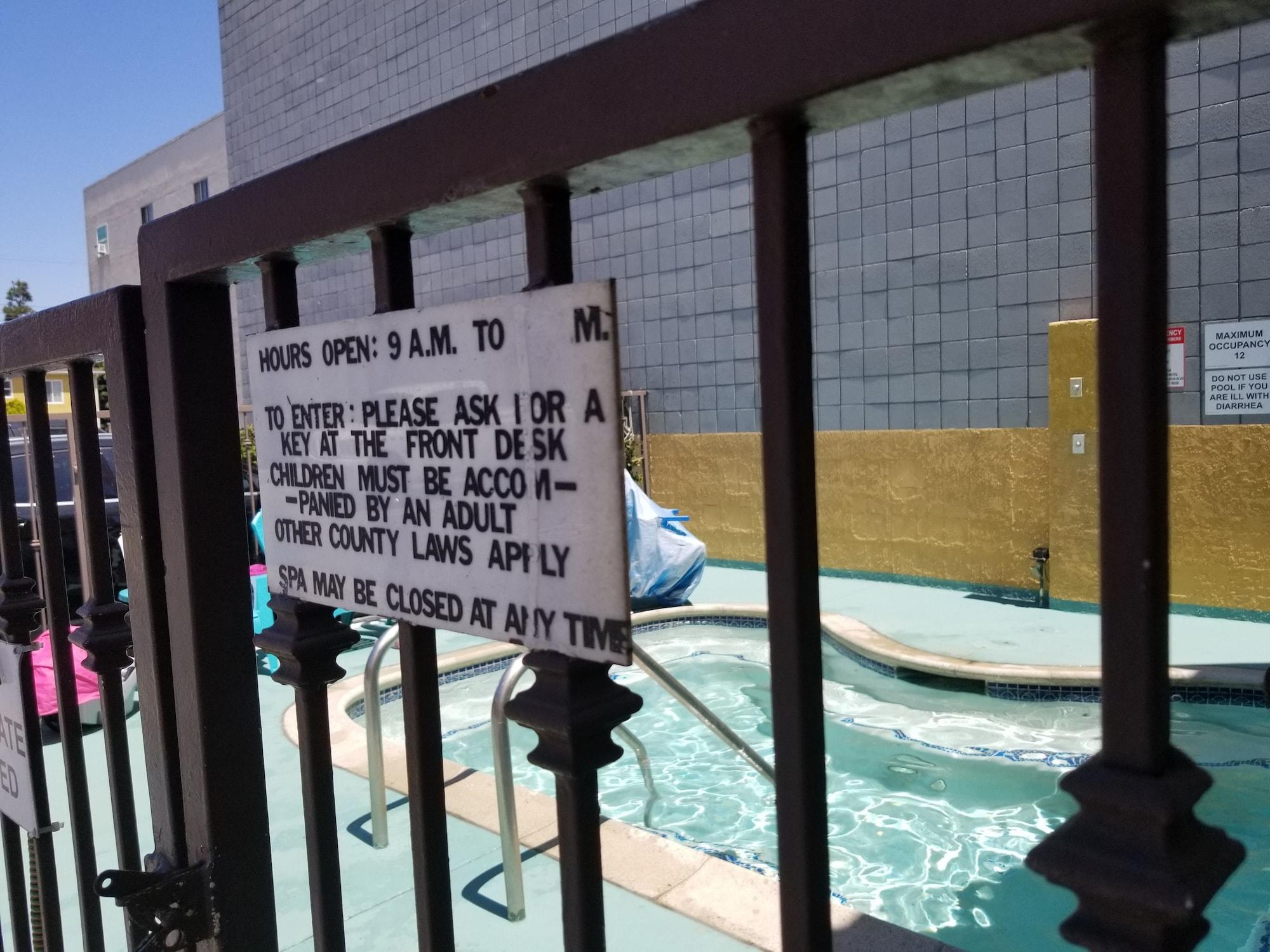 Sunburst Spa & Suites Motel Los Angeles Exterior foto